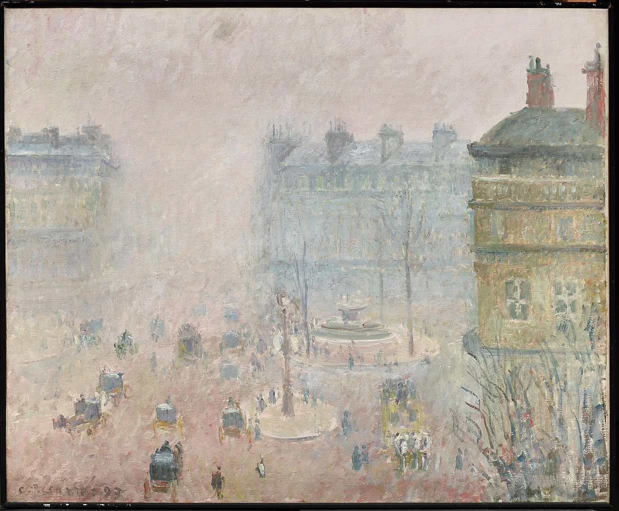 Piazza del Teatro Francese, Effetto Nebbia - Dallas Museum of Art